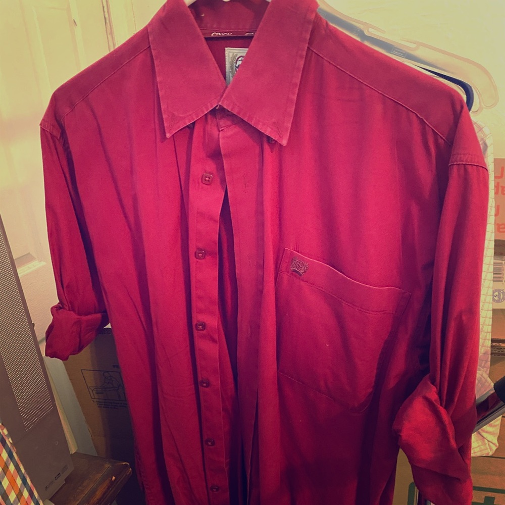 Cinch western button up shirt